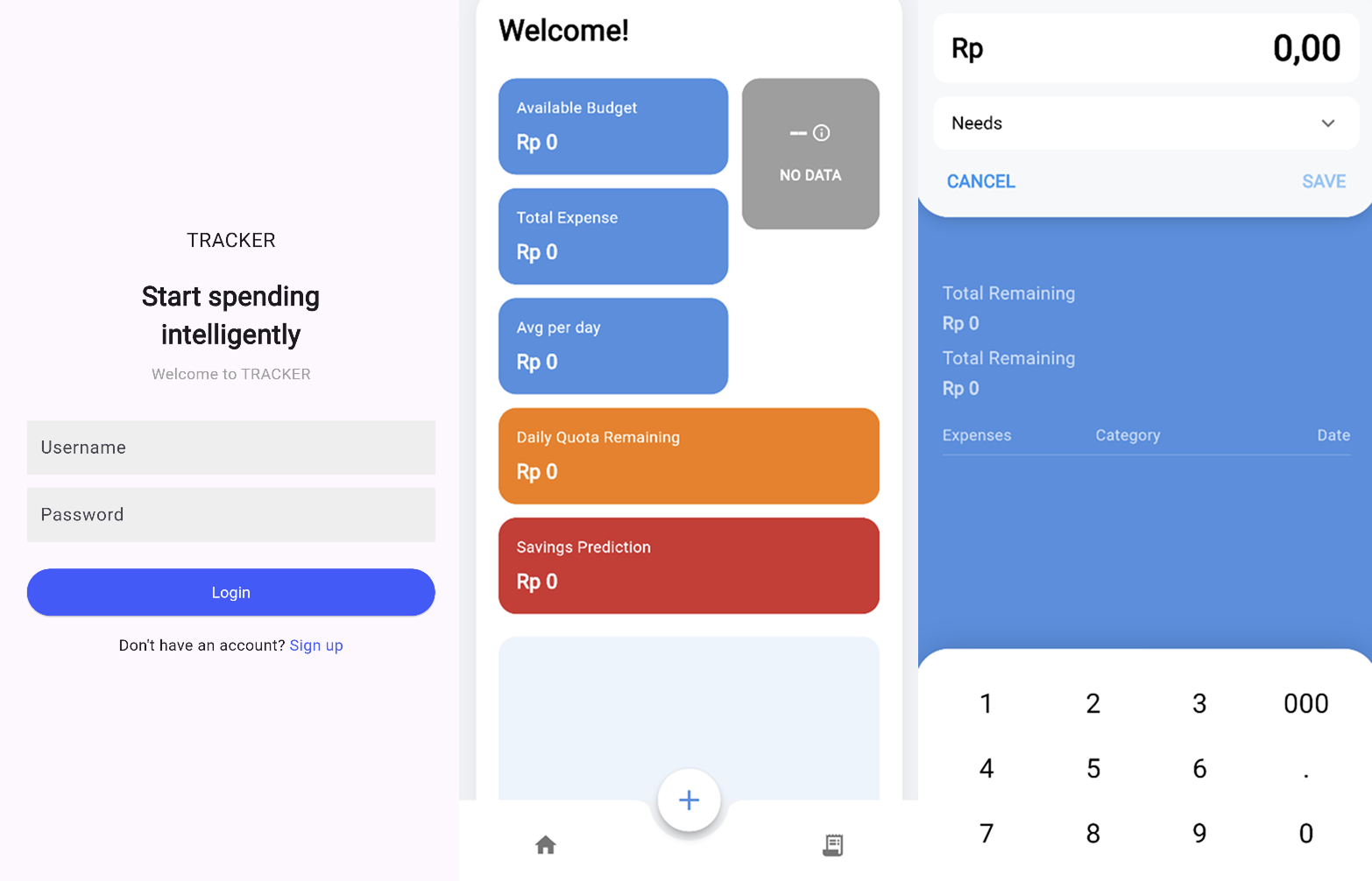 Trackr - Budget Tracker App